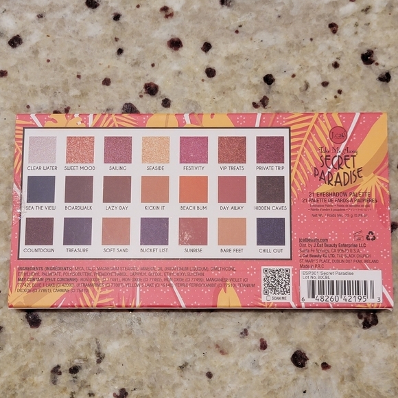 Secret Paradise Eyeshadow Palette NEW - Picture 3 of 6